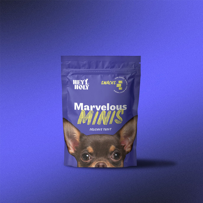 HEY HOLY Marvelous Minis Leckerlies für kleine Hunde