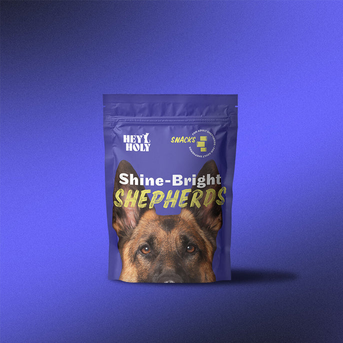 HEY HOLY Shine-Bright Shepherds Leckerlies für Schäferhunde