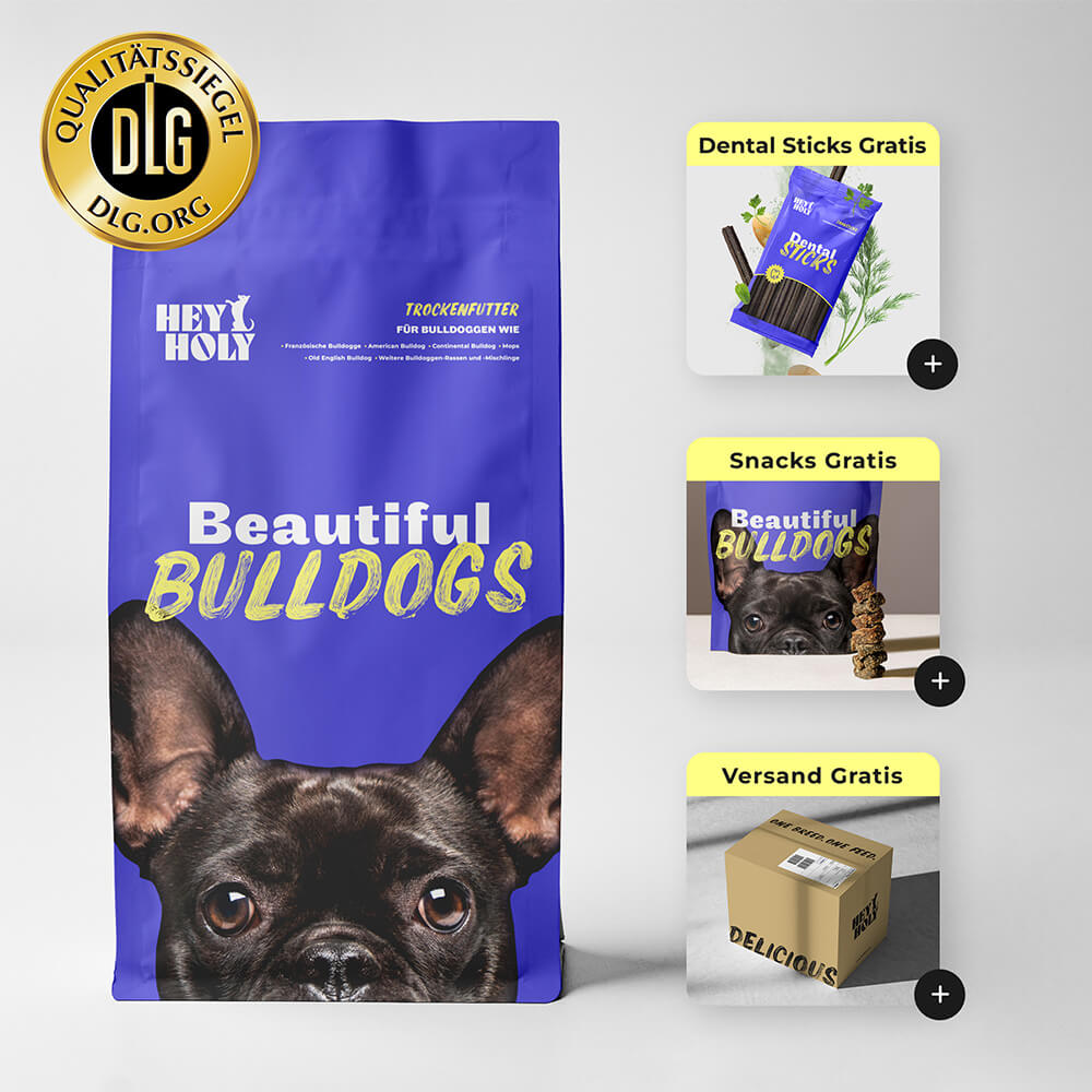 Beautiful Bulldogs 7kg Angebot mit GRATIS Geschenken