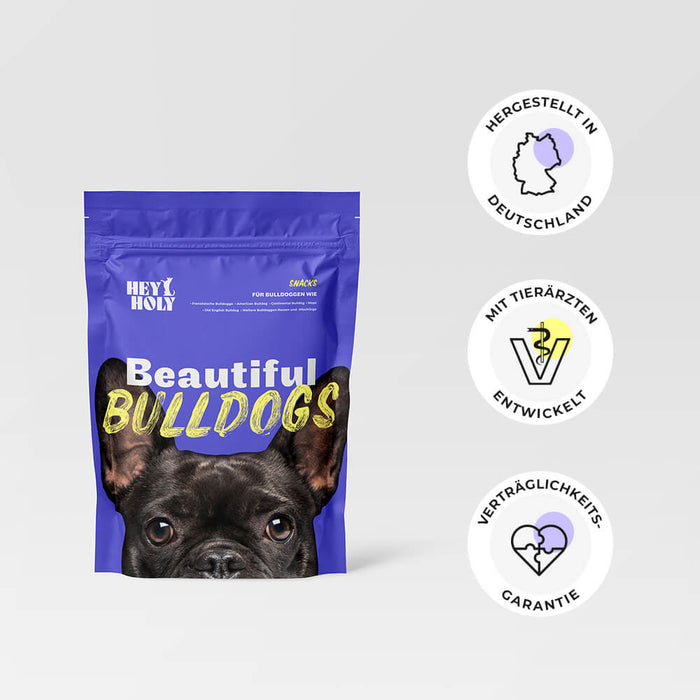 HEY HOLY Beautiful Bulldogs Snacks