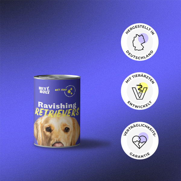 Ravishing Retrievers Nassfutter Produktfoto