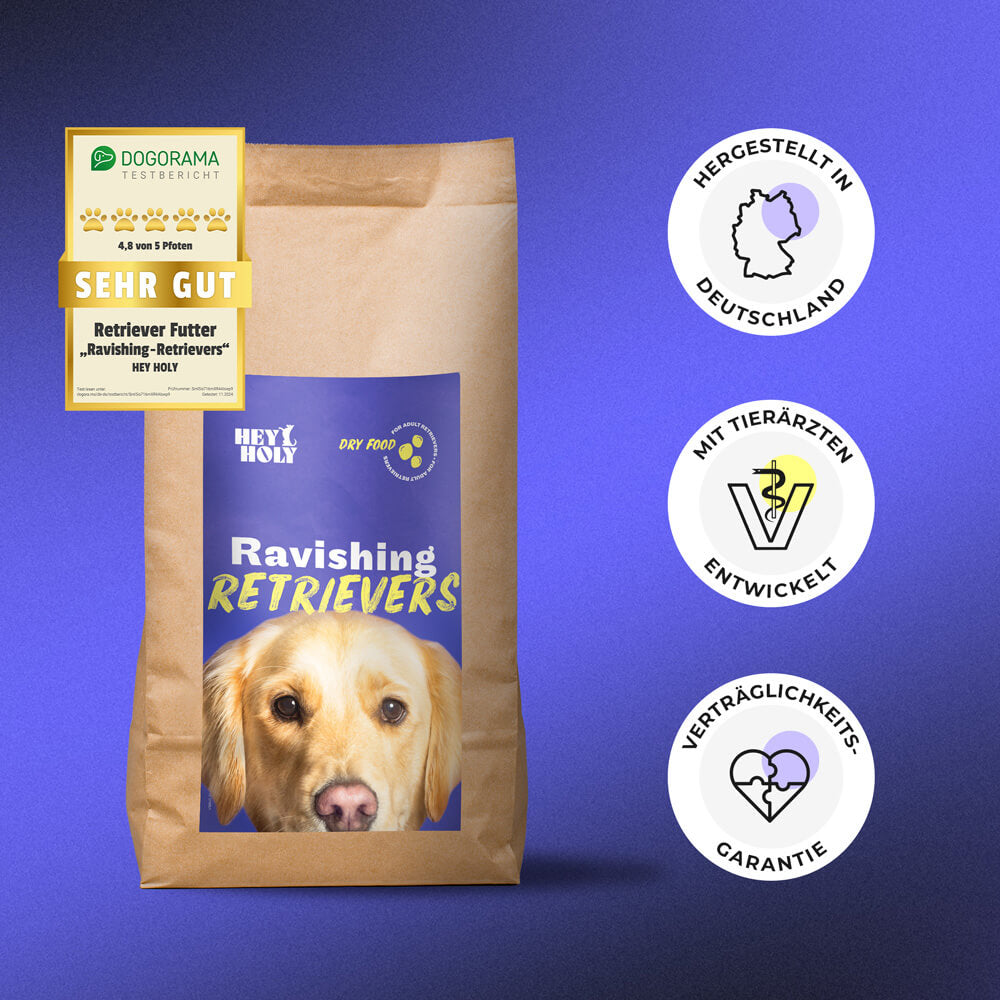HEY HOLY Ravishing Retrievers Trockenfutter
