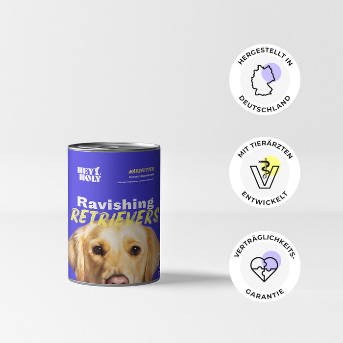 HEY HOLY Ravishing Retrievers Nassfutter