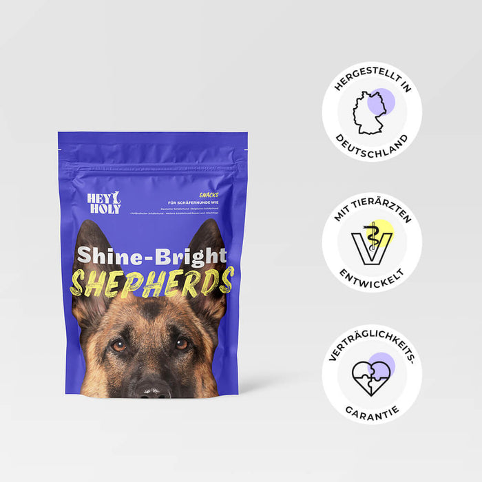 HEY HOLY Shine Bright Shepherds Snacks für Schäferhunde