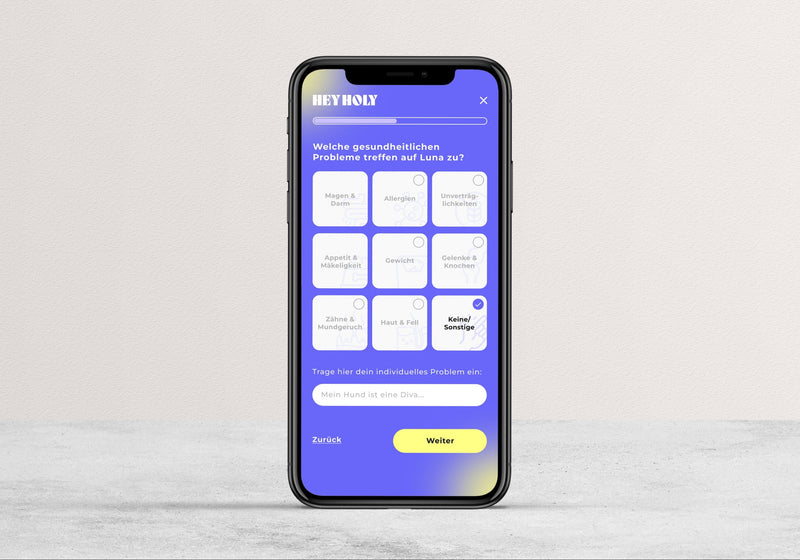 Bestellung Quiz
